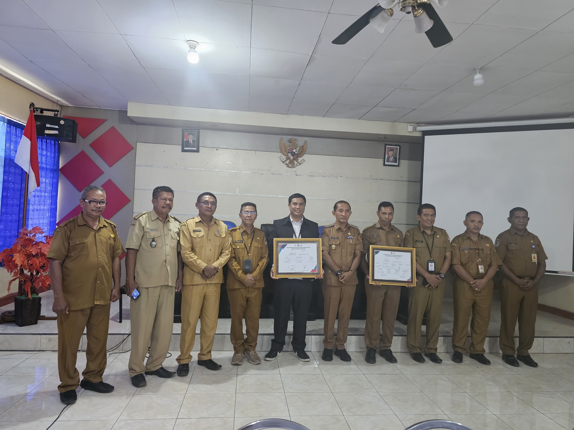 Pencanangan Desa Cinta Statistik (Desa Cantik) Desa Nita